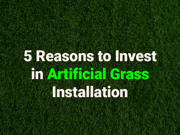 5 Reasons to Invest in Artificial Grass Installation Near Me