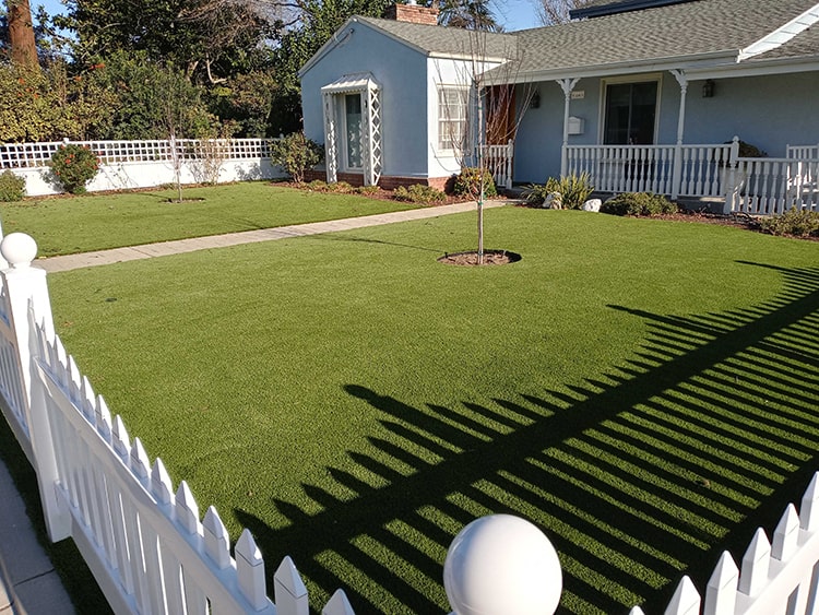 Homes with Synthetic Grass