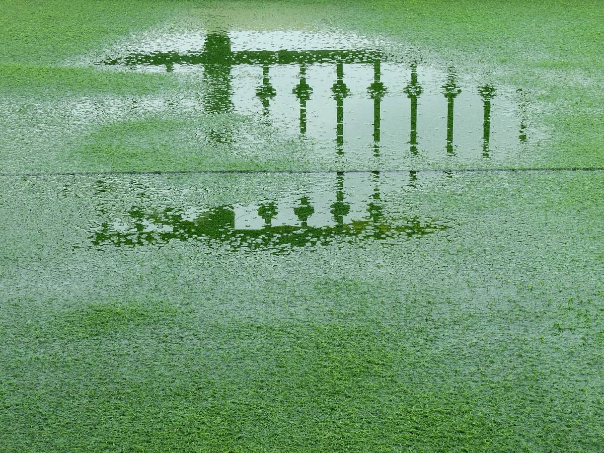 artificial grass flood