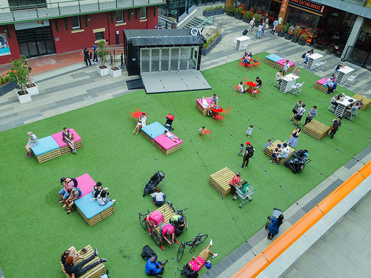 Why Consider Artificial Grass in Vacaville CA for Retail Malls