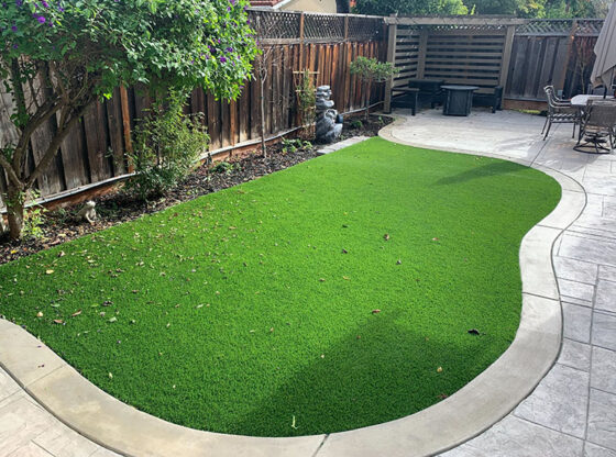 How to Install Artificial Grass on a Sloped Surface